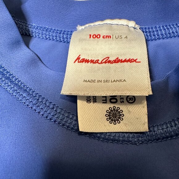 Hanna Andersson | Blue Rash Guard | 100cm/US 4 - Picture 2 of 2